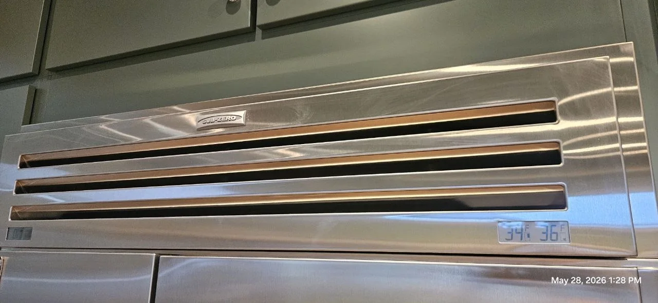 Sub-Zero refrigerator temperature diagnostics after service