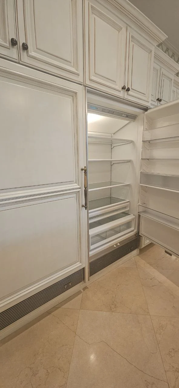Built-in premium refrigerator during Appliance Help service